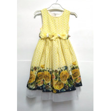 Платье короткий рукав+болеро Falcomini желтый