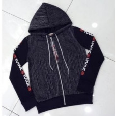 Толстовка на замке с капюшоном Vogue Minimoda синий Толстовка на замке с капюшоном Vogue Minimoda синий