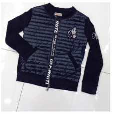 Толстовка на замке лаке Minimoda черный 