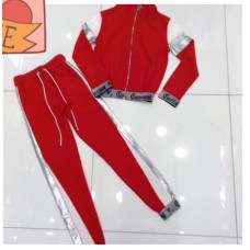 Костюм для девочки спортивный Minimoda красный
