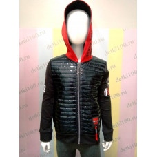 Толстовка на замке с капюшоном лаке Minimoda синий