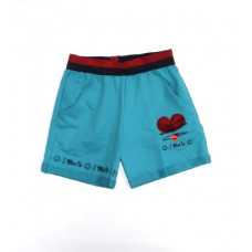 Шорты сердце Bo&Bo бирюзовый