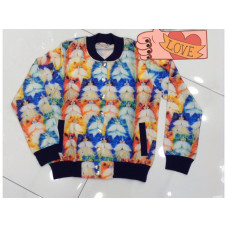 Кофта на кнопках Коты Minimoda  Кофта на кнопках Коты Minimoda