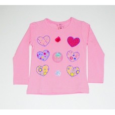 Кофта для девочки хб Роза Favo розовый Кофта для девочки хб Роза Favo розовый