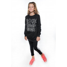 Кофта-туника для девочки утепленная начес Rock Minimoda серый Кофта-туника для девочки утепленная начес Rock Minimoda серый