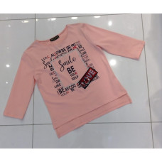 Кофта для девочки три четверти Smale MiniModa розовый Кофта для девочки три четверти Smale MiniModa розовый