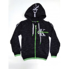 Толстовка с капюшоном на замке CK черный Толстовка с капюшоном на замке CK черный