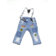 Джинсы на подтяжках Пальма Lilitop Джинсы на подтяжках Пальма Lilitop