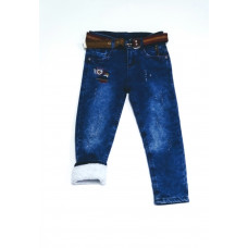 Джинсы для мальчика утепленные евромех на резинке Himro Джинсы для мальчика утепленные евромех на резинке Himro