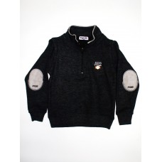 Кофта для мальчика короткий замок Fagis графит