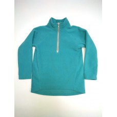 Кофта флис  короткий замокоднотонный CRUMBS бирюзовый Кофта флис  короткий замокоднотонный CRUMBS бирюзовый