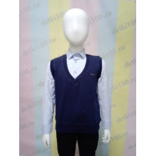 Жилет школьный Имитация голубой рубашкой 0082,83 Cegisa синий Жилет школьный Имитация голубой рубашкой 0082,83 Cegisa синий