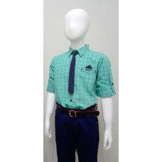 Рубашка длинный рукав+галстук Canoz бирюзовый Рубашка длинный рукав+галстук Canoz бирюзовый