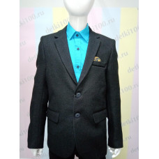 Пиджак для мальчика классический рубчик 002 Altun черный Пиджак для мальчика классический рубчик 002 Altun черный