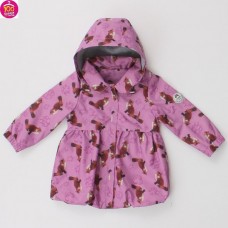 Плащ для девочки Бонита не утепленный Батик, фиолетовый Плащ для девочки Бонита не утепленный Батик, фиолетовый
