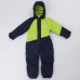 Комбинезон для мальчика утепленный 100 Олимпик Батик лайм Комбинезон для мальчика утепленный 100 Олимпик Батик лайм
