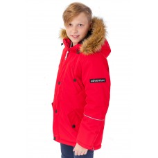 Куртка для мальчика зима Трофим Батик красный Куртка для мальчика зима Трофим Батик красный