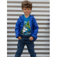 Ветровка для мальчика флис Аврора Пилот синий Ветровка для мальчика флис Аврора Пилот синий