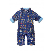 Комбинезон-трансформер демисезонный для мальчика Аврора Поль синий Комбинезон-трансформер демисезонный для мальчика Аврора Поль синий