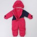 Комбинезон для девочки утепленный 100 Олимпик Батик розовый Комбинезон для девочки утепленный 100 Олимпик Батик розовый