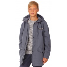 Парка-ветровка для мальчика Степан Батик серый Парка-ветровка для мальчика Степан Батик серый