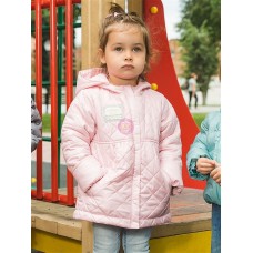 Куртка для девочки Стеша Аврора, принт розовый Куртка для девочки Стеша Аврора, принт розовый