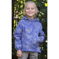 Куртка-ветровка для девочки флис Азалия Аврора сирень Куртка-ветровка для девочки флис Азалия Аврора сирень