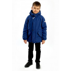 Куртка для мальчика утепленная 100 Ярис Батик, синий Куртка для мальчика утепленная 100 Ярис Батик, синий