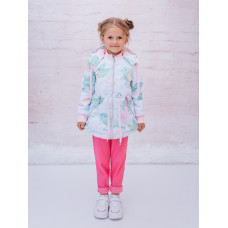Парка для девочки утепленная 100 Катя Батик, мультиколор Парка для девочки утепленная 100 Катя Батик, мультиколор
