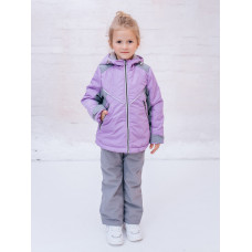 Комплект для девочки утепленный 100 Тэя Батик фиолетовый Комплект для девочки утепленный 100 Тэя Батик фиолетовый