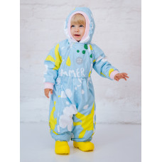 Комбинезон утепленный 100 Веснушка Батик мультиколор Комбинезон утепленный 100 Веснушка Батик мультиколор