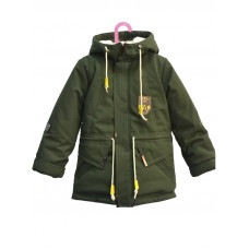 Куртка-парка для мальчика зима Прохор Аврора хаки Куртка-парка для мальчика зима Прохор Аврора хаки